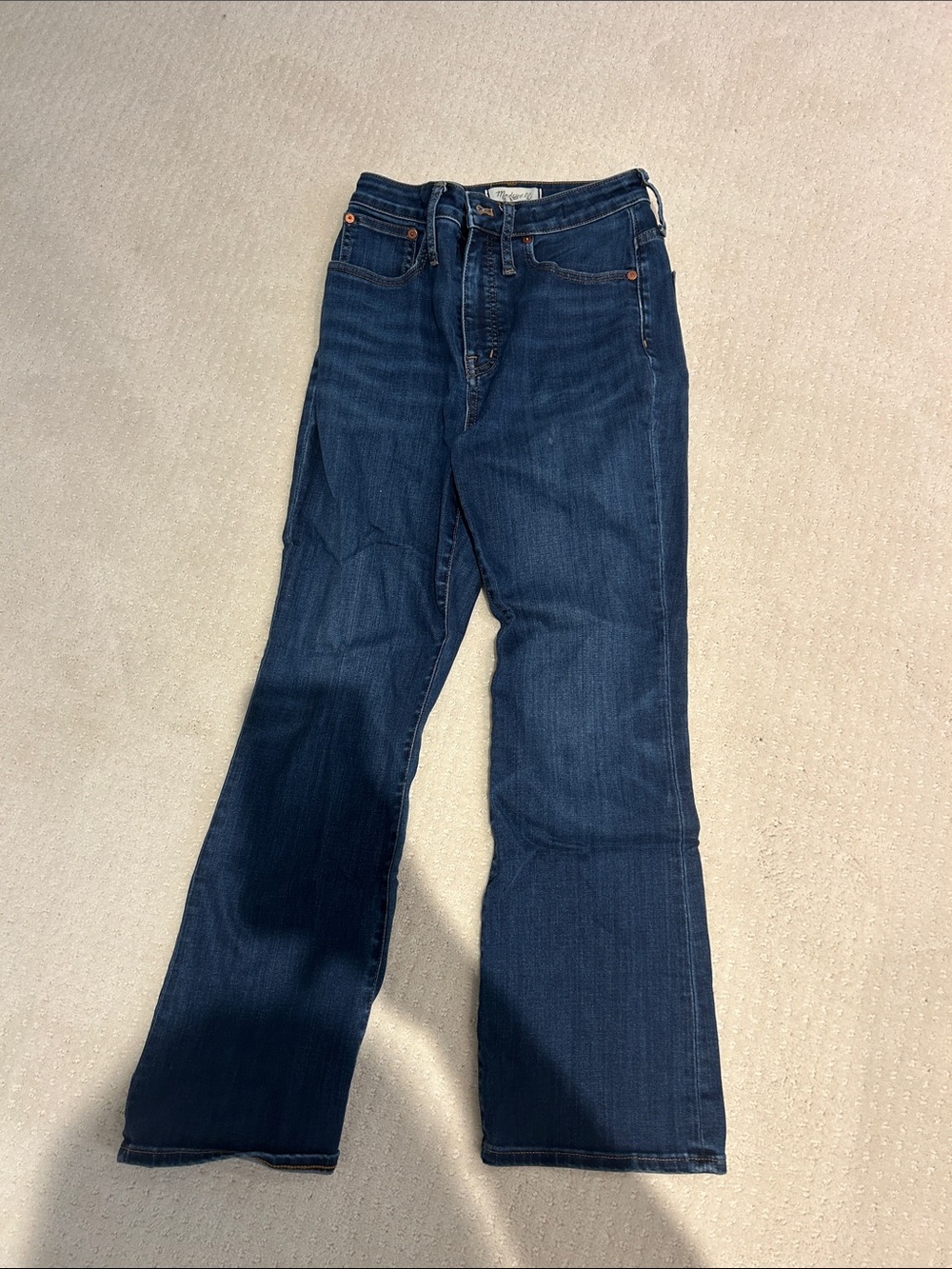 Women’s Dark Blue Straight-Leg Jeans